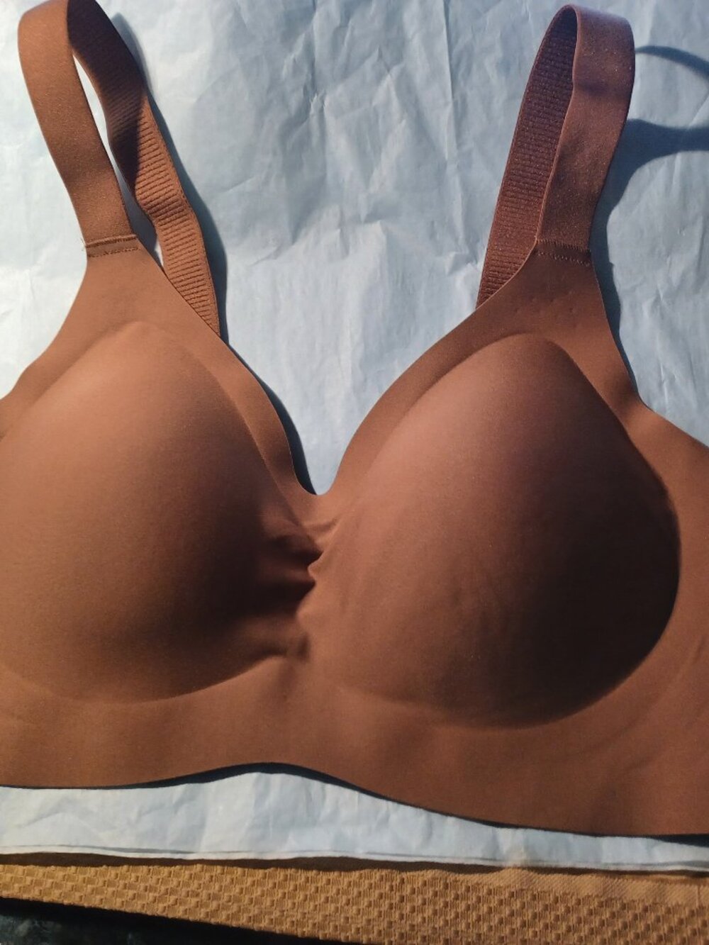 CHOCOLATE BROWN  Seamless No Underwire BRA